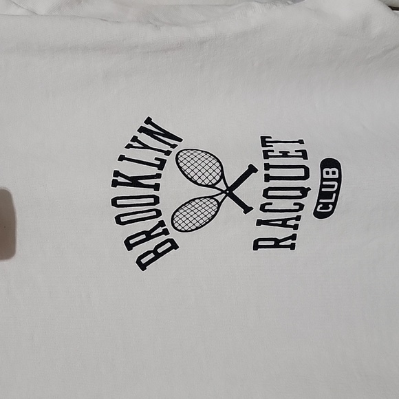 NWOT Retro Brand Brooklyn Raquet Club Long Sleeves Tee - Picture 3 of 8
